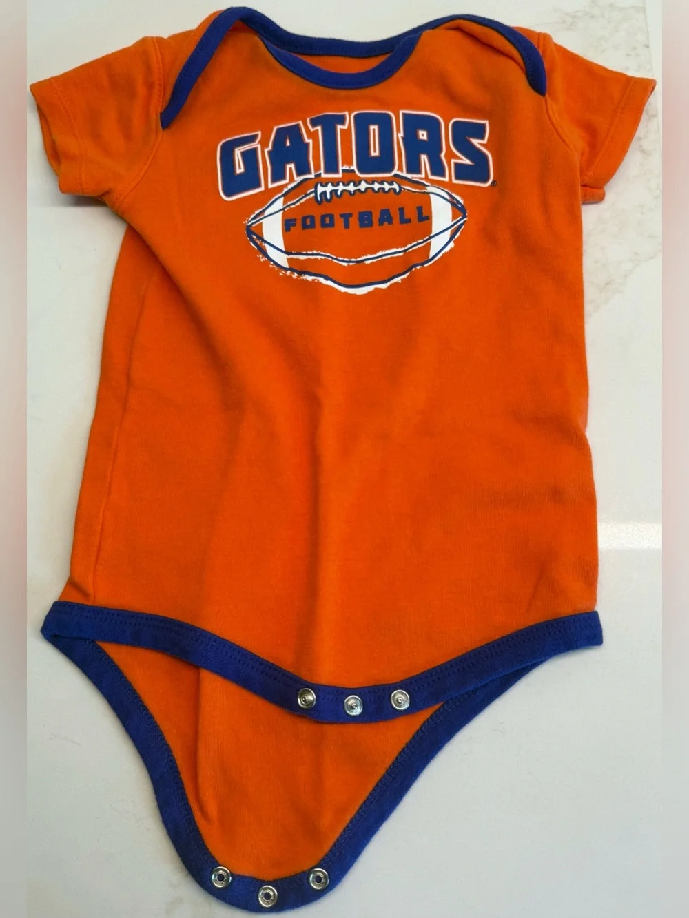 Florida Gators 3 Pc Baby Bodysuit Bundle 24M Football Onesies